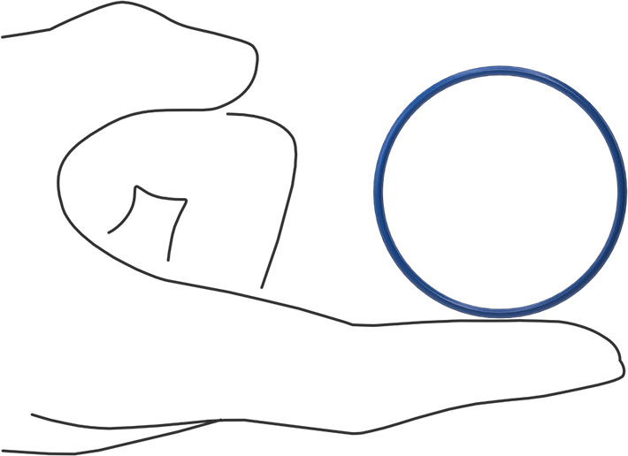 Yağa Dayanıklı Metal ve X-Ray Algılanabilir O-Ring, Buna-N, 1/16 Kesirli Genişlik, Dash Numarası 031