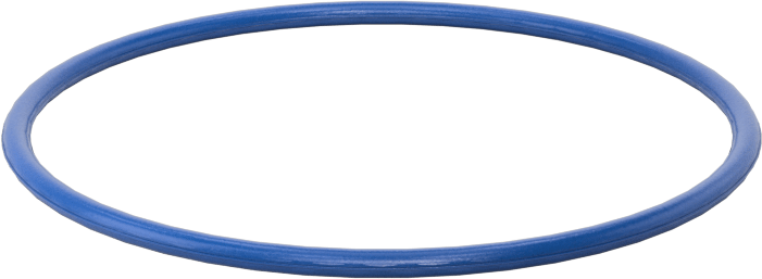 Yağa Dayanıklı Metal ve X-Ray Algılanabilir O-Ring, Buna-N, 1/16 Kesirli Genişlik, Dash Numarası 031