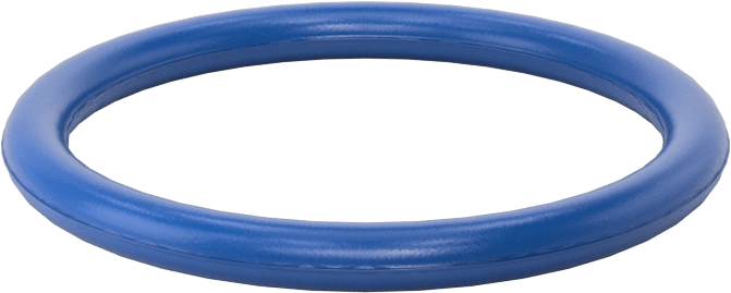 Yağa Dayanıklı Metal ve X-Ray Algılanabilir O-Ring, Buna-N, 1/8 Kesirli Genişlik, Dash Numarası 218