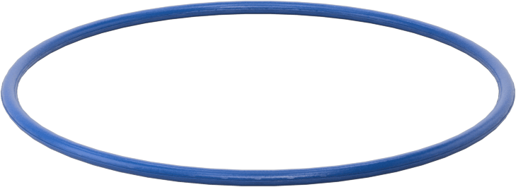 Yağa Dayanıklı Metal ve X-Ray Algılanabilir O-Ring, Buna-N, 1/16 Kesirli Genişlik, Dash Numarası 034