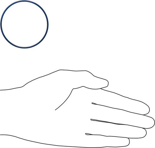 Yağa Dayanıklı Metal ve X-Ray Algılanabilir O-Ring, Buna-N, 1/16 Kesirli Genişlik, Dash Numarası 034