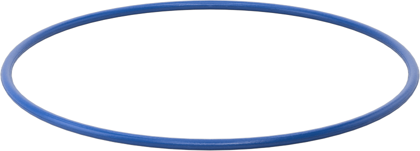 Yağa Dayanıklı Metal ve X-Ray Algılanabilir O-Ring, Buna-N, 3/32 Kesirli Genişlik, Dash Numarası 154