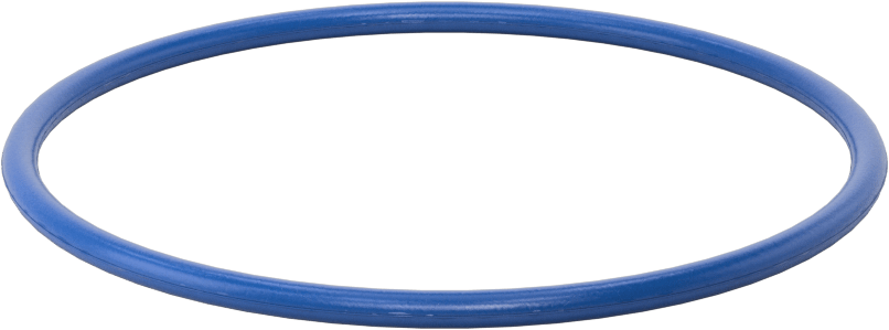 Yağa Dayanıklı Metal ve X-Ray Algılanabilir O-Ring, Buna-N, 1/8 Kesirli Genişlik, Dash Numarası 235