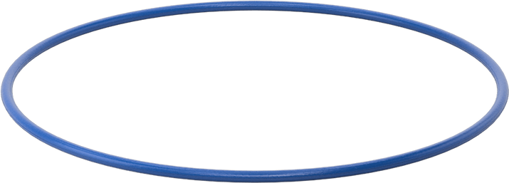 Yağa Dayanıklı Metal ve X-Ray Algılanabilir O-Ring, Buna-N, 1/8 Kesirli Genişlik, Dash Numarası 257