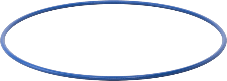 Yağa Dayanıklı Metal ve X-Ray Algılanabilir O-Ring, Buna-N, 1/8 Kesirli Genişlik, Dash Numarası 261