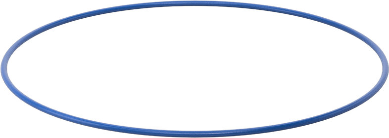 Yağa Dayanıklı Metal ve X-Ray Algılanabilir O-Ring, Buna-N, 1/8 Kesirli Genişlik, Dash Numarası 267