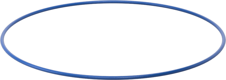 Yağa Dayanıklı Metal ve X-Ray Algılanabilir O-Ring, Buna-N, 1/8 Kesirli Genişlik, Dash Numarası 268