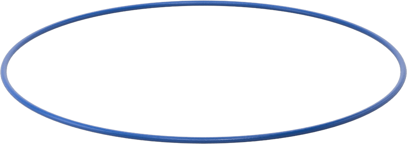 Yağa Dayanıklı Metal ve X-Ray Algılanabilir O-Ring, Buna-N, 1/8 Kesirli Genişlik, Dash Numarası 270