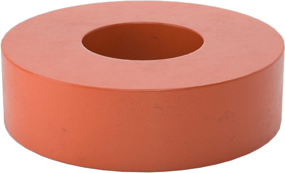 Kare Profilli Yüksek Sıcaklık Silikon O-Ring, 1/16 Kesirli Genişlik, Dash Numarası 005