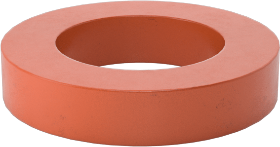 Kare Profilli Yüksek Sıcaklık Silikon O-Ring, 1/16 Kesirli Genişlik, Dash Numarası 009