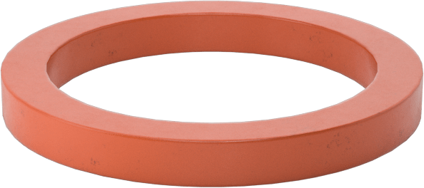 Kare Profilli Yüksek Sıcaklık Silikon O-Ring, 1/16 Kesirli Genişlik, Dash Numarası 014