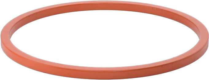 Kare Profilli Yüksek Sıcaklık Silikon O-Ring, 1/16 Kesirli Genişlik, Dash Numarası 029