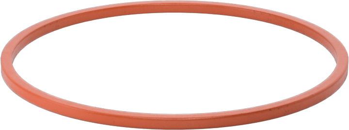 Kare Profilli Yüksek Sıcaklık Silikon O-Ring, 1/16 Kesirli Genişlik, Dash Numarası 033