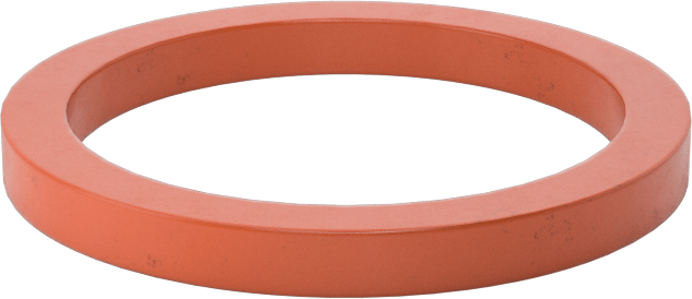 Kare Profilli Yüksek Sıcaklık Silikon O-Ring, 3/32 Kesirli Genişlik, Dash Numarası 118