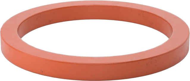 Kare Profilli Yüksek Sıcaklık Silikon O-Ring, 3/32 Kesirli Genişlik, Dash Numarası 119