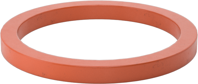 Kare Profilli Yüksek Sıcaklık Silikon O-Ring, 3/32 Kesirli Genişlik, Dash Numarası 120