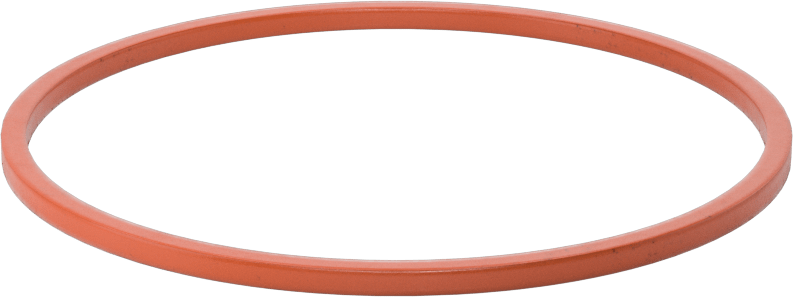 Kare Profilli Yüksek Sıcaklık Silikon O-Ring, 3/32 Kesirli Genişlik, Dash Numarası 151