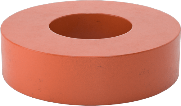 Kare Profilli Yüksek Sıcaklık Silikon O-Ring, 1/8 Kesirli Genişlik, Dash Numarası 202