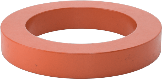 Kare Profilli Yüksek Sıcaklık Silikon O-Ring, 1/8 Kesirli Genişlik, Dash Numarası 208