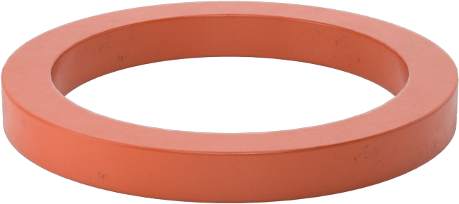 Kare Profilli Yüksek Sıcaklık Silikon O-Ring, 1/8 Kesirli Genişlik, Dash Numarası 214