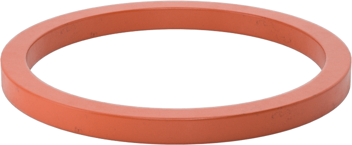 Kare Profilli Yüksek Sıcaklık Silikon O-Ring, 1/8 Kesirli Genişlik, Dash Numarası 223