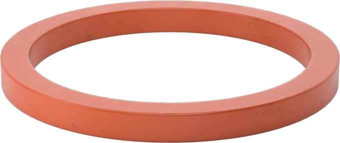 Kare Profilli Yüksek Sıcaklık Silikon O-Ring, 1/8 Kesirli Genişlik, Dash Numarası 220