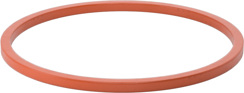 Kare Profilli Yüksek Sıcaklık Silikon O-Ring, 1/8 Kesirli Genişlik, Dash Numarası 235