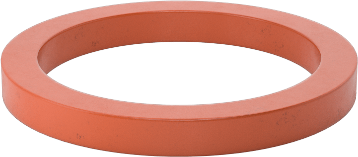 Kare Profilli Yüksek Sıcaklık Silikon O-Ring, 3/16 Kesirli Genişlik, Dash Numarası 326