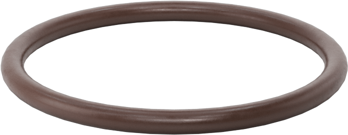 Kimyasala Dayanıklı Viton® Floroelastomer O-Ring, Kahverengi, 3 mm Genişlik, 40 mm İç Çap