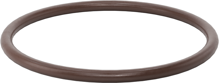 Kimyasala Dayanıklı Viton® Floroelastomer O-Ring, Kahverengi, 3 mm Genişlik, 50 mm İç Çap