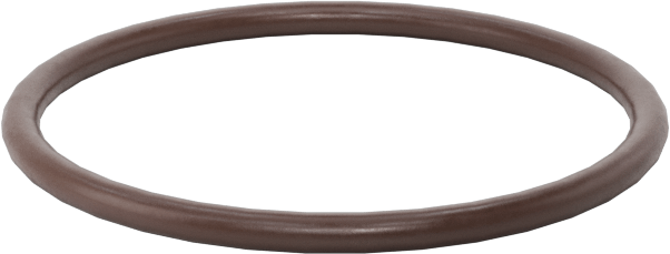 Kimyasala Dayanıklı Viton® Floroelastomer O-Ring, Kahverengi, 1 mm Genişlik, 16 mm İç Çap