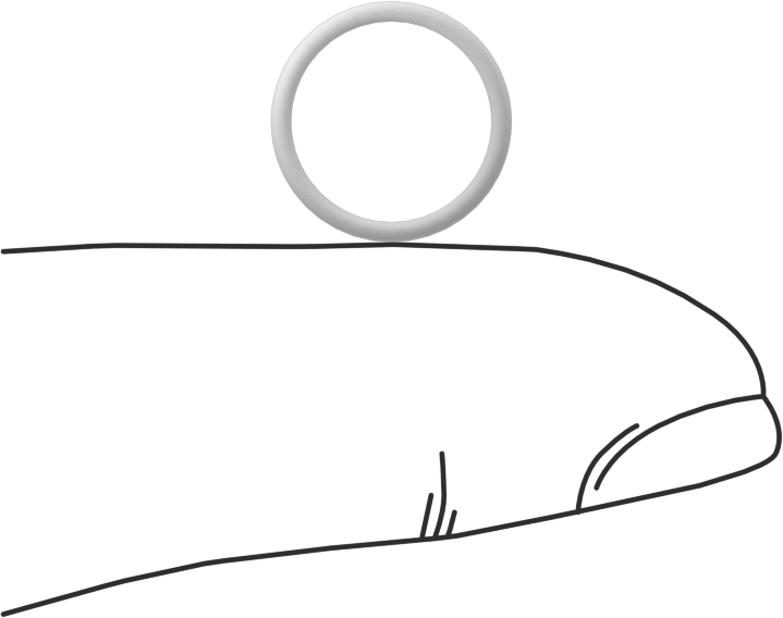 Ultra Kimyasala Dayanıklı Sert PTFE O-Ring, 1 mm Genişlik, 10 mm İç Çap