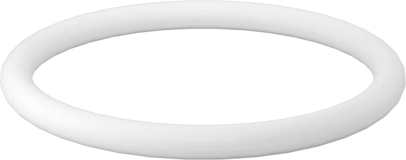 Ultra Kimyasala Dayanıklı Sert PTFE O-Ring, 1 mm Genişlik, 11 mm İç Çap