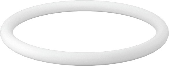 Ultra Kimyasala Dayanıklı Sert PTFE O-Ring, 1 mm Genişlik, 12 mm İç Çap