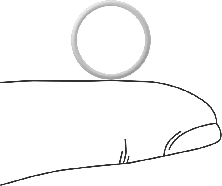 Ultra Kimyasala Dayanıklı Sert PTFE O-Ring, 1 mm Genişlik, 12 mm İç Çap