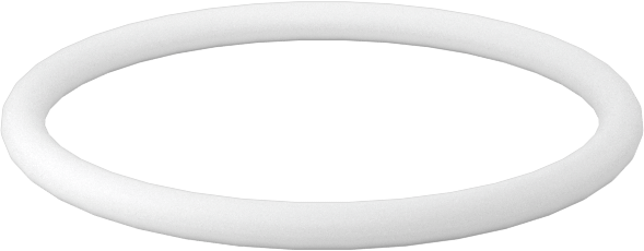 Ultra Kimyasala Dayanıklı Sert PTFE O-Ring, 1 mm Genişlik, 13 mm İç Çap