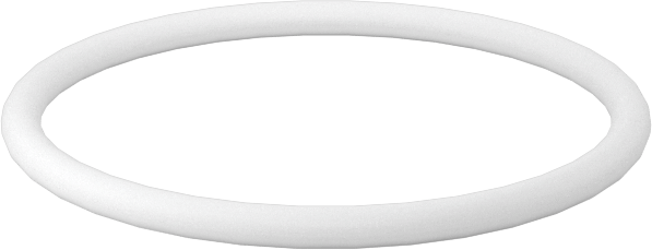 Ultra Kimyasala Dayanıklı Sert PTFE O-Ring, 1 mm Genişlik, 15 mm İç Çap