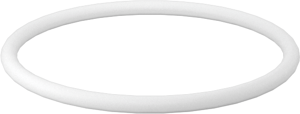Ultra Kimyasala Dayanıklı Sert PTFE O-Ring, 1 mm Genişlik, 17 mm İç Çap