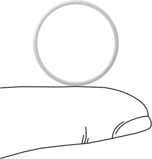 Ultra Kimyasala Dayanıklı Sert PTFE O-Ring, 1 mm Genişlik, 20 mm İç Çap