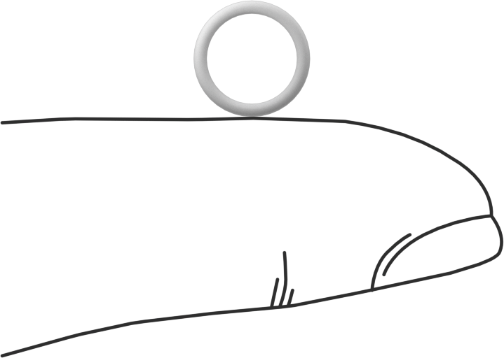 Ultra Kimyasala Dayanıklı Sert PTFE O-Ring, 1 mm Genişlik, 7 mm İç Çap