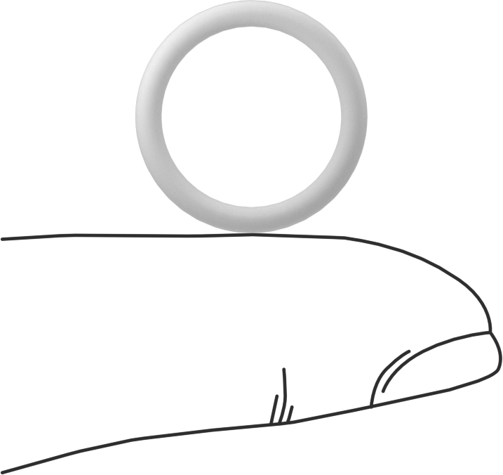 Ultra Kimyasala Dayanıklı Sert PTFE O-Ring, 2 mm Genişlik, 14 mm İç Çap