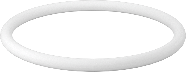 Ultra Kimyasala Dayanıklı Sert PTFE O-Ring, 2 mm Genişlik, 28 mm İç Çap