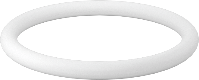 Ultra Kimyasala Dayanıklı Sert PTFE O-Ring, 3 mm Genişlik, 30 mm İç Çap