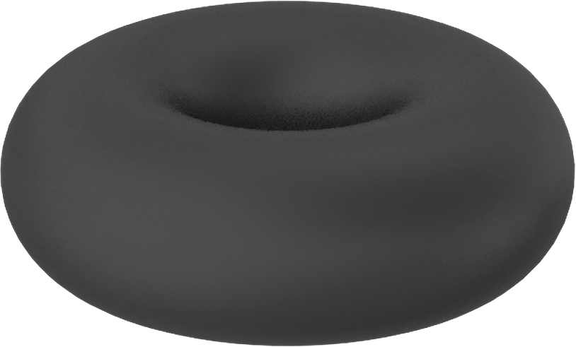 Kimyasala Dayanıklı Viton® Floroelastomer O-Ring, Mil-R-83248, 1/32 Kesirli Genişlik, Dash No. 001