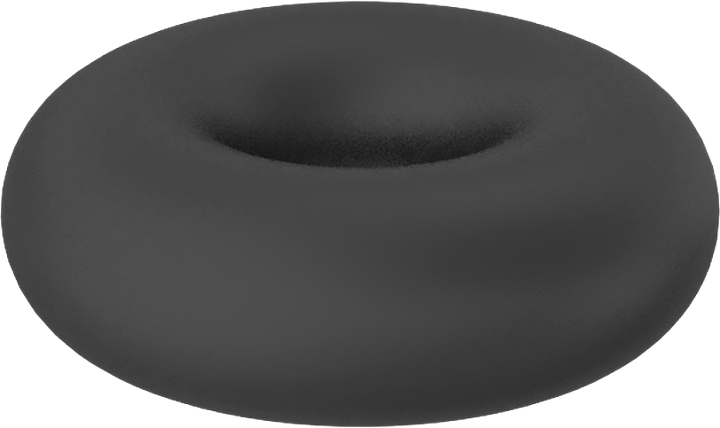 Kimyasala Dayanıklı Viton® Floroelastomer O-Ring, Mil-R-83248, 3/64 Kesirli Genişlik, Dash No. 002