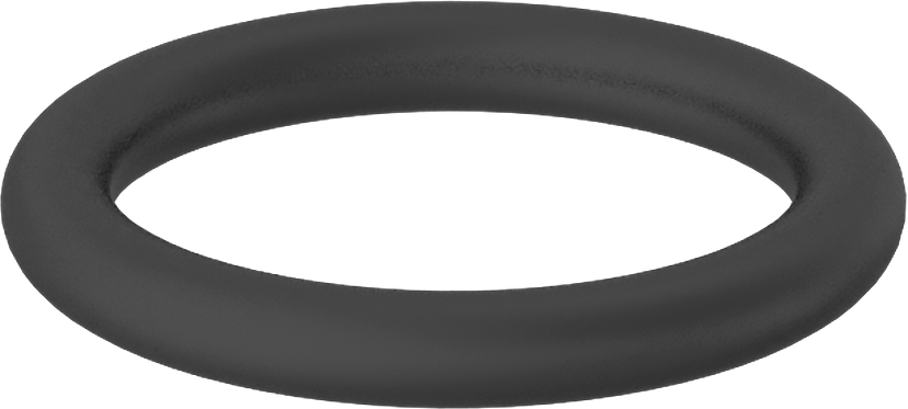 Kimyasala Dayanıklı Viton® Floroelastomer O-Ring, Düz Dişli Bağlantılar İçin, Mil. Spec., Dash 906