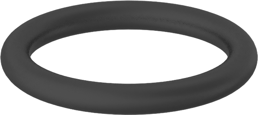 Kimyasala Dayanıklı Viton® Floroelastomer O-Ring, Mil-R-83248, 1/8 Kesirli Genişlik, Dash No. 213