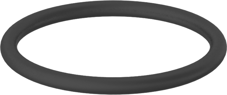 Kimyasala Dayanıklı Viton® Floroelastomer O-Ring, Mil-R-83248, 1/8 Kesirli Genişlik, Dash No. 223
