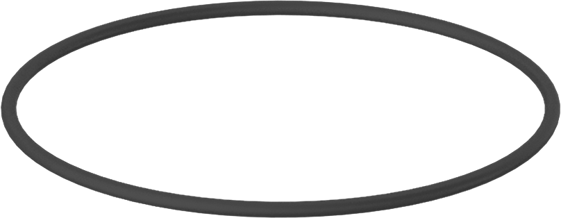 Kimyasala Dayanıklı Viton® Floroelastomer O-Ring, Mil-R-83248, 1/16 Kesirli Genişlik, Dash No. 037
