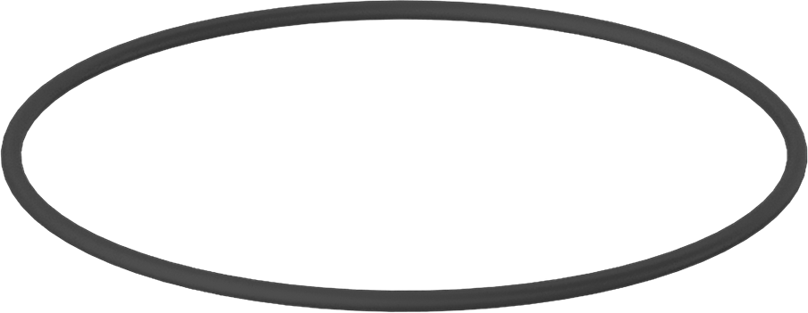 Kimyasala Dayanıklı Viton® Floroelastomer O-Ring, Mil-R-83248, 3/32 Kesirli Genişlik, Dash No. 155